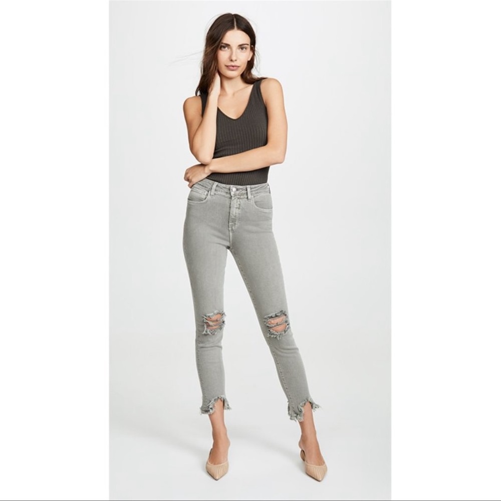 L’AGENCE High Line High Rise Skinny Jeans in Vineyard (26)